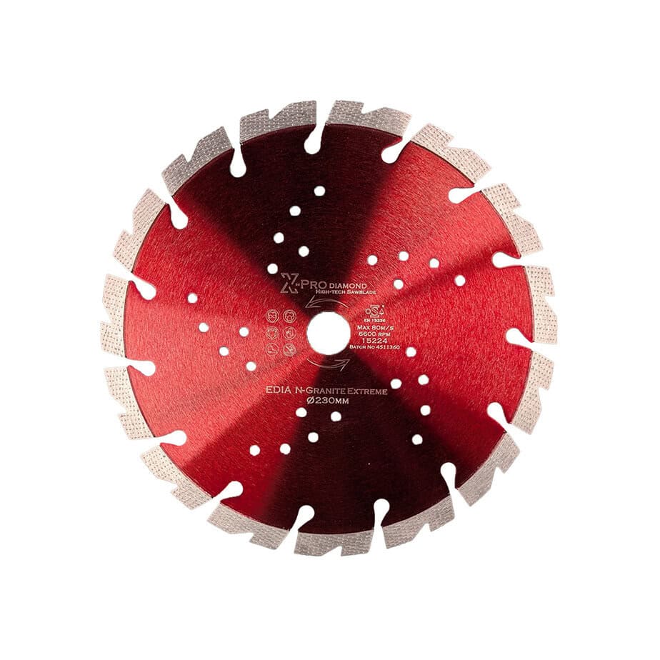 Diamantsagblad EDIA EN Twister (Ø125-230mm)